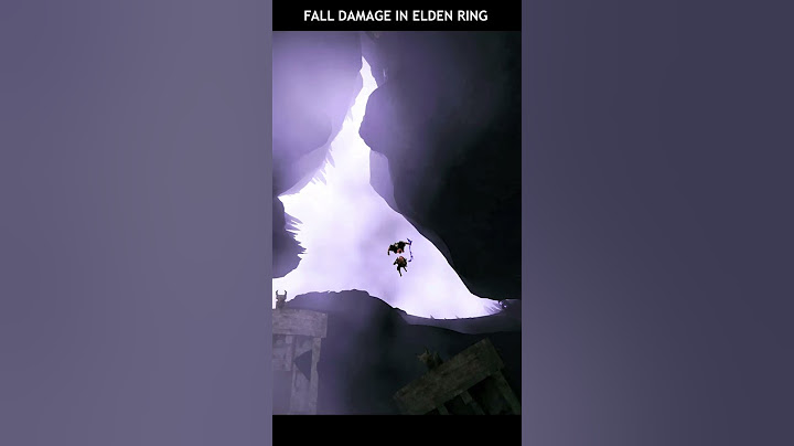 Elden Ring and Dark Souls Fall Damage Comparasation  #eldenring