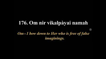 Sri Lalita Sahasranama Stotram With Meaning & Lyrics