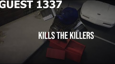 GUEST 1337  VS KILLERS   #forsaken #animation