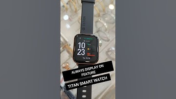 Always Display On Feature in Titan Smart2 Watch in shorts review #guptawatchco #titansmart