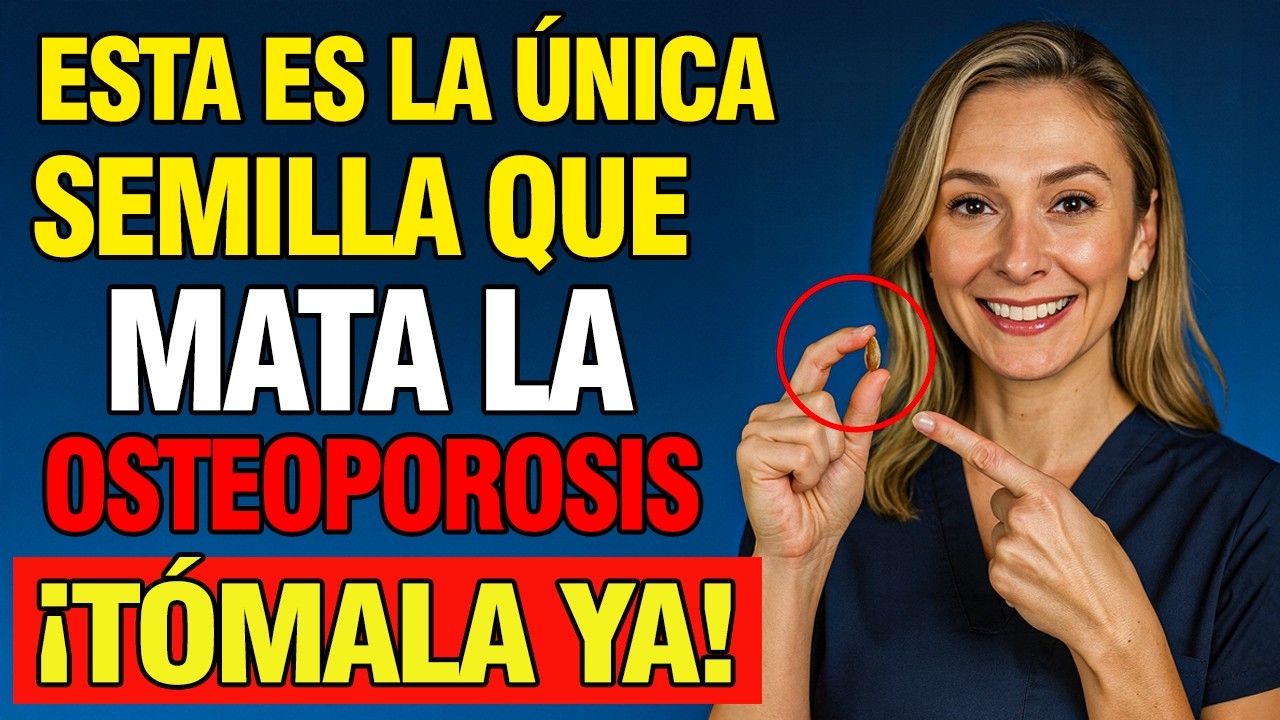 La Semilla Milagrosa con Más Calcio que la Leche para Huesos Fuertes
