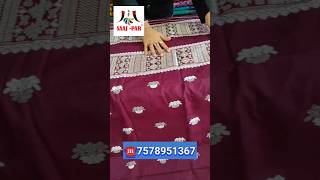 Handloom Masrise Cotton Premium Quantity ✨ #assamesetraditionaldress #assameseminivlog #vlog #short