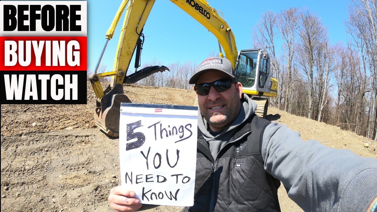 5 Things You Need To Know Before Buying A Used Excavator Or Heavy Equipment For Beginners