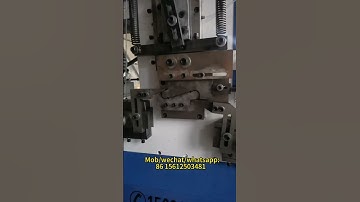 S hooks making machine steel wire bending machine