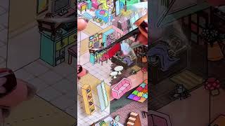 (ASMR) Dual temporal and spatial layout | Sticker 3D
