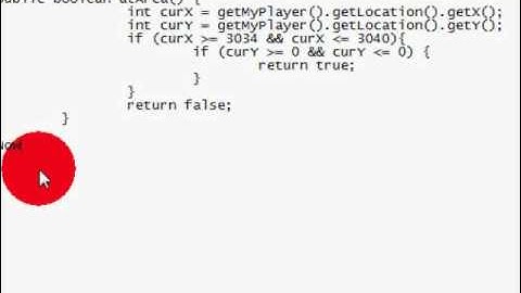 How to make an RSArea - PowerBotTutorial