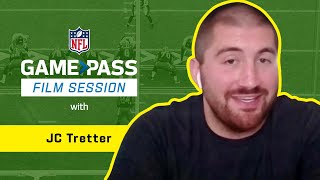 JC Tretter Breaks Down OLine Communication, Run Blocking, & More! | NFL Film Session