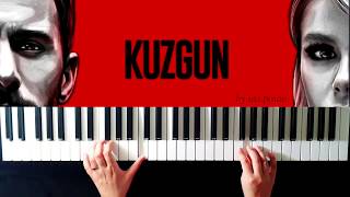 kuzgun - tutunamadım | موسيقى مسلسل الغراب | Cover by SAS piano