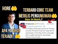 Ada Sesuatu🤲Core Team Terbaru Merilis Pengumuman Resmi, Relevant Pi Day😭💲🏛🚀