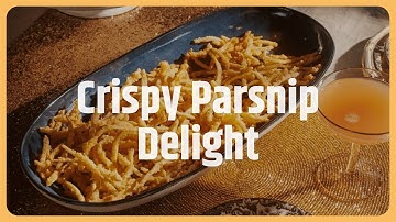Fried parsnip crisps recipe