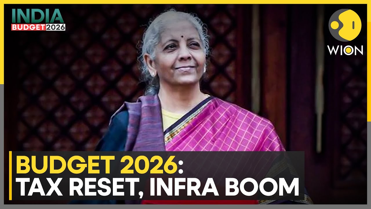 India Budget 2026: Sitharaman Unveils Tax Overhaul, Infra Mega Spend | WION