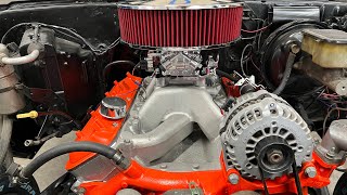 8.1 liter Vortec with a Carb Conversion Fire Up by Steve Kay 14,026 views 2 years ago 1 minute, 49 seconds