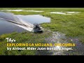 Exploring La Mojana, Colombia by Airboat. Rider Juan Gonzalo Angel