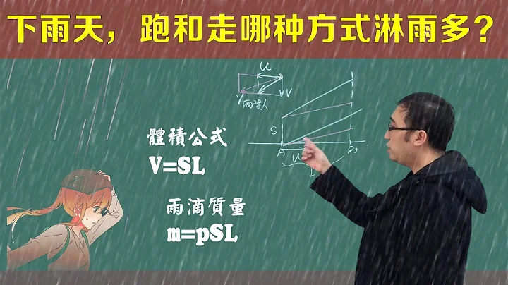 雨中走路淋雨多还是跑步淋雨多？李永乐老师8分钟给你讲明白 - 天天要闻