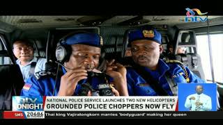 National police service launches two new helicopters