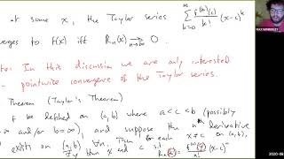 Lecture 23.2 - Taylor's Theorem