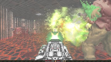 Brutal Metal Doom V17 (Doom II: Hell on Earth) - Map08: Tricks & Traps
