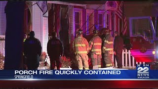 Fire breaks out on Page Boulevard in Springfield