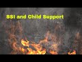 How does child support affect SSI?