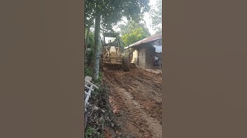 Grader cuts brick soil!!! #shorts #grader #operator #skills #motivation
