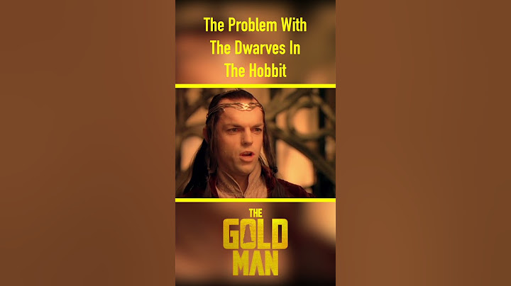 The Problem With The Dwarves In The Hobbit #shorts