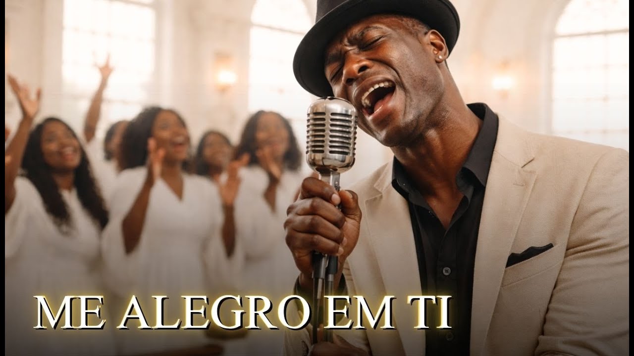 ME ALEGRO EM TI — Gospel Americano com Coral | Estilo Kirk Franklin | Música Gospel de Alegria