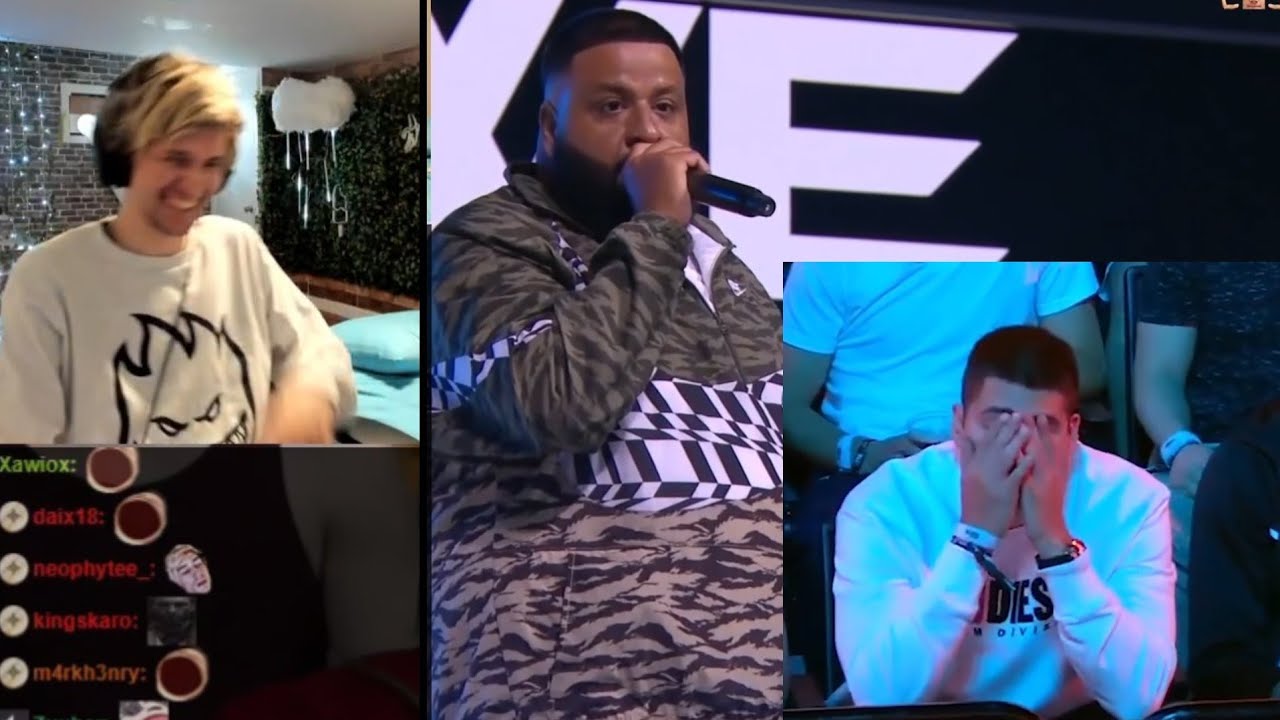 DJ Khaled at Overwatch League Crowd Reaction | xQc reacts 2022 Version