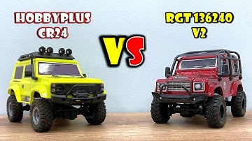 1/24 RC Crawler vs 1/24 RC Crawler (TUG of WAR)