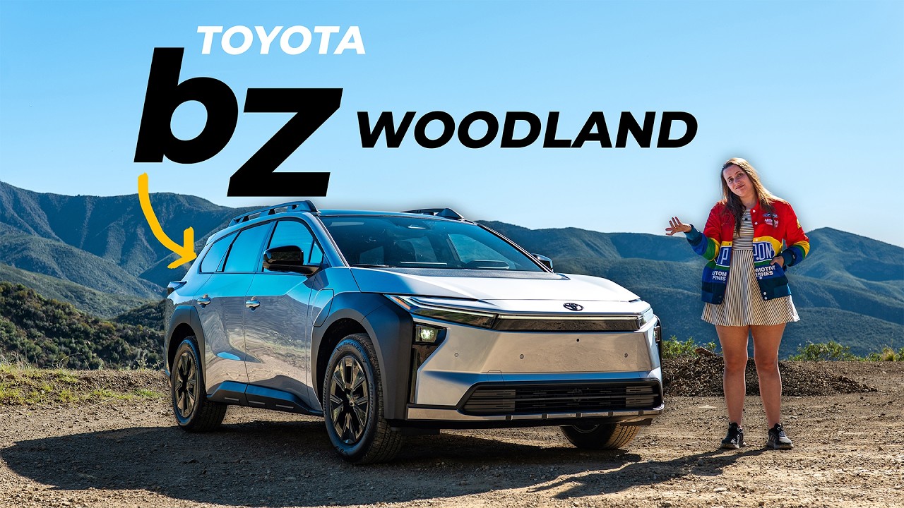 Первый тест-драйв! Toyota bZ Woodland: Можно ли назвать её универсалом?