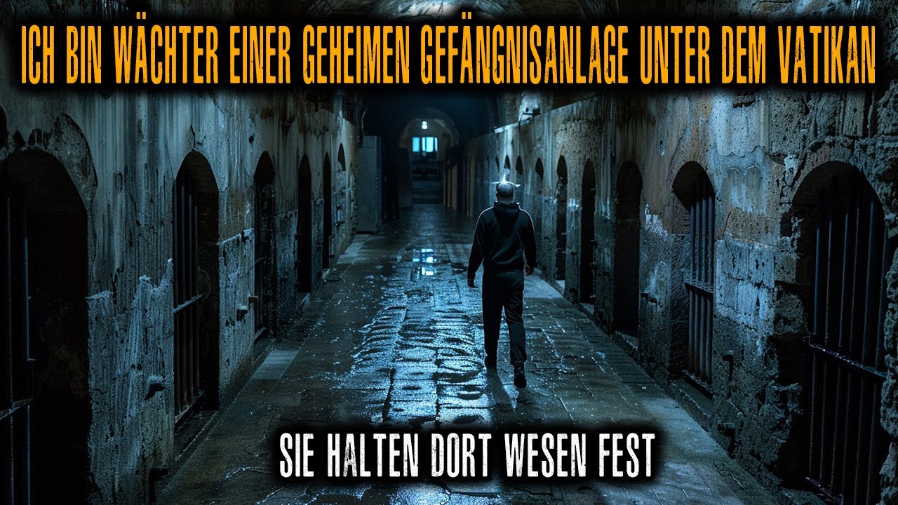 Ich arbeite als Wächter in einem GEHEIMEN Gefängnis unter dem Vatikan – HIER HALTEN SIE WESEN FEST.