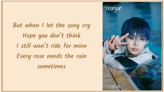 Yeonjun (TXT) - Song Cry (Cover) (English Lyrics Video) Resimi