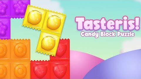 Tastetris! Candy Block Puzzle (by MAD PIXEL GAMES LTD) IOS Gameplay Video (HD)