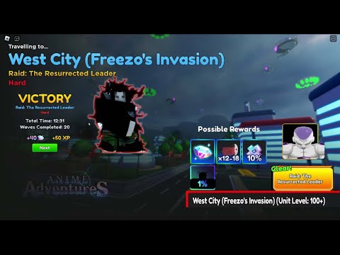 Anime Adventures on X: 💥 New Battle Pass: Ammo Hunt! 🛸 New Raid: West  City: Freezo's Invasion! Use Code: GOLDEN And GOLDENSHUTDOWN For Free  Gems! #Roblox #AnimeAdventures  / X