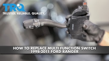 How to Replace Multi Function Switch 1998-2011 Ford Ranger