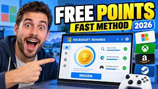 How to Earn Microsoft Rewards Points FAST in 2026 ⚡ FREE Points Guide (Latest Method)