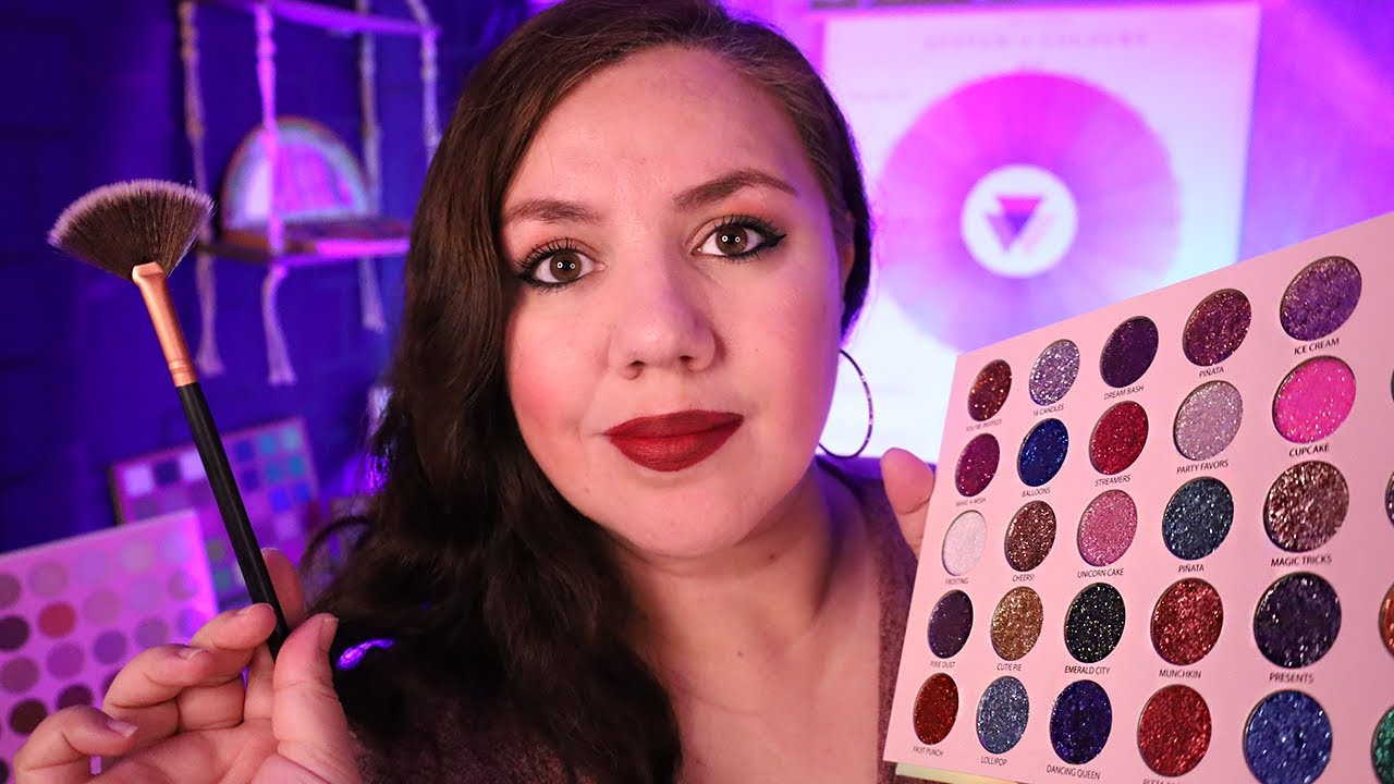 ASMR GLAM Makeup Store Gives You a MAKEOVER Roleplay