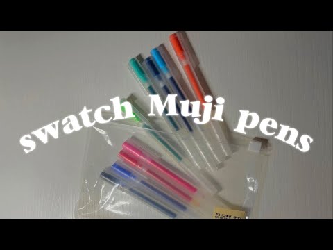Swatch Muji gel pens set 💐 - Alice 