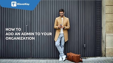 Add an admin to your organization