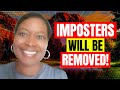 Imposters will be removed ⬇️ (Prophetic Warning: Do Not Hold Back. God is weaning out Imposters!)