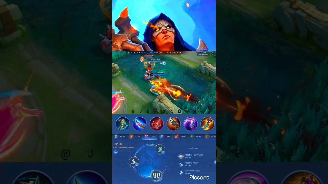 Aldous one shot build mlbb  