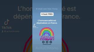 Dépénalisation De Lhomoualité, Décès De Jeanne Calment Il Était Une Fois Lactu Du 4Août