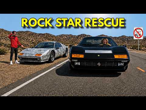 My Ferrari 512 BBi Rebuild Hit a Rock .. So I Called a Rock Star !