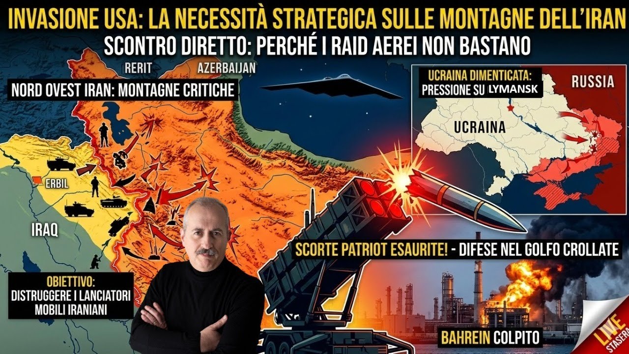 GOLFO IN FIAMME, PATRIOT ESAURITI! L'INVASIONE USA DELL'IRAN È IMMINENTE?