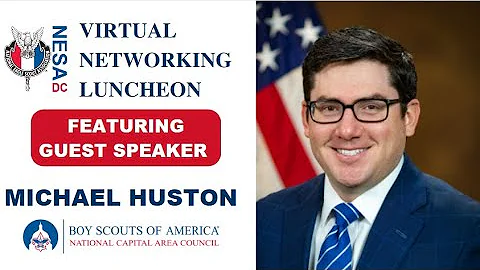 Guest Speaker Michael Huston, NESA DC Luncheon, Se...
