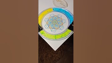 Multi web spirograph #satisfying #spirograph #art #123go #asmr #shorts