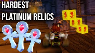 Top 3 Hardest Platinum Relics in Adventure Mode (Crash Team Racing: Nitro-Fueled)