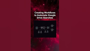 Creating Workflows to Automate Google Drive Searches #ai #artificialintelligence #machinelearning