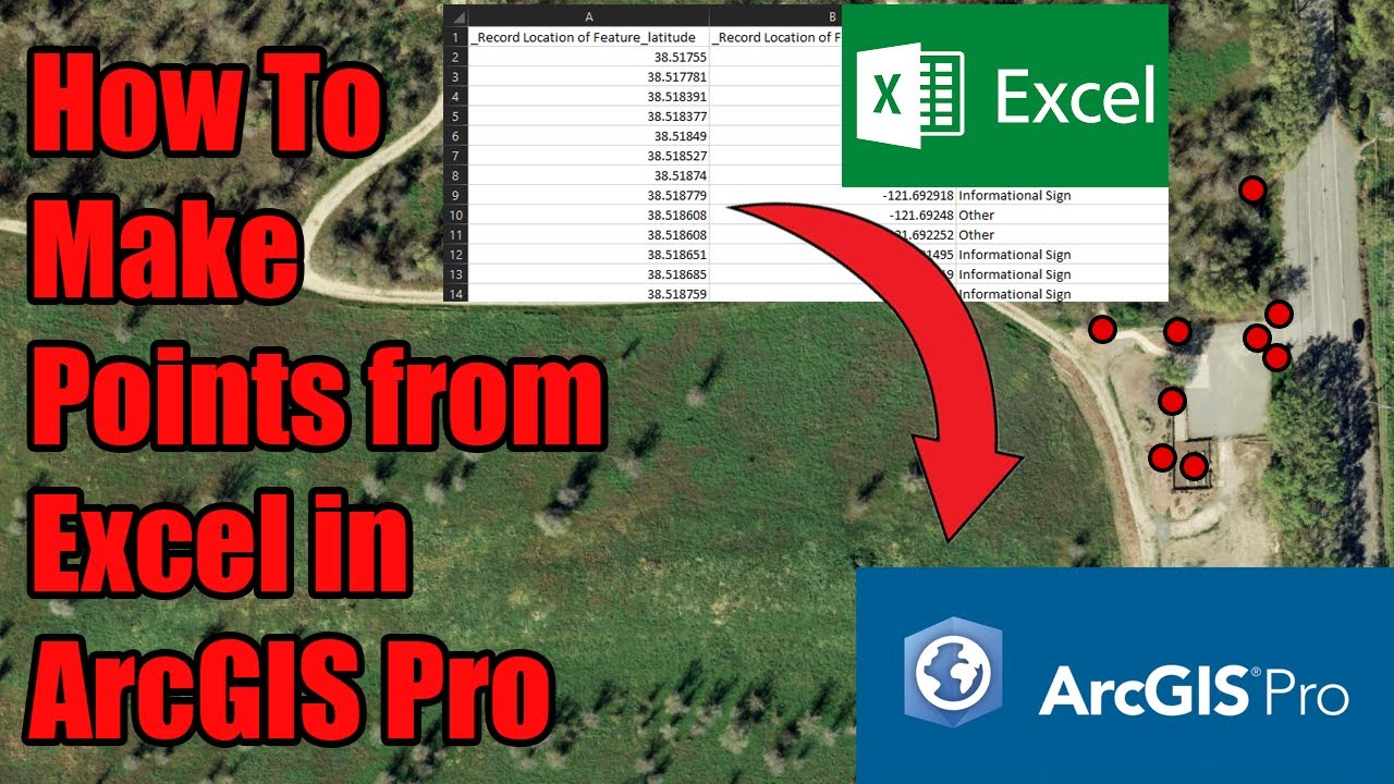 How to Convert Excel and CSV Data to Points In ArcGIS Pro