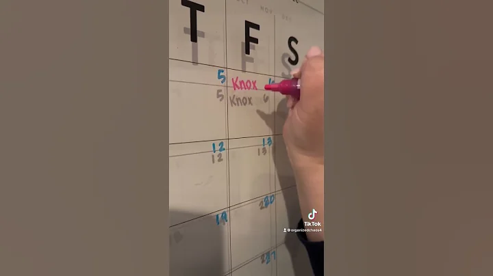 The kids LOVE the big calendar! #amazon #musthave #kids #mom #organization