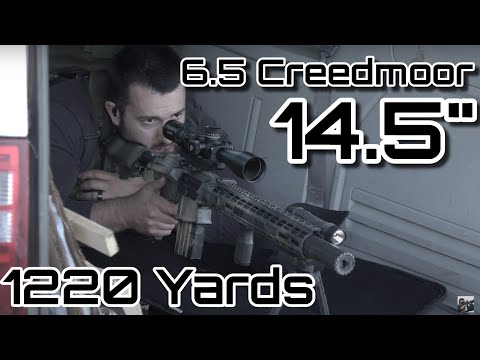 14.5" 6.5 Creedmoor out to 1220 yards